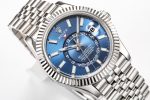 2025 Rolex Skywalker Blue Dial 42mm Mechanical Watch - Image 5