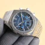 Audemars Piguet AP Audemars Piguet Royal Oak Offshore Men's Sports Watch Blue - Image 5