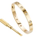[ Cartier ] Cartier LOVE BRACELET, 10 DIAMONDS Bracelet, 10 diamonds