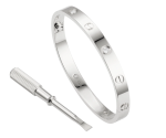 [ Cartier ] Cartier LOVE BRACELET, 4 DIAMONDS Bracelet, 4 diamonds - Image 8