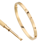 [ Cartier ] Cartier LOVE BRACELET, SMALL MODEL, 10 DIAMONDS Bracelet, SM, 10 diamonds