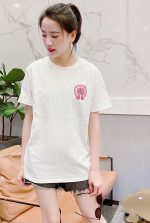 [ CHROME HEARTS ] (Chrome Hearts) T-Shirt for both men and women with good reviews! T-Shirt - Image 6
