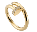 [ Cartier ] Gifts and Rewards ♪ ♪ Stylish Ring ★ (Free Shipping Tax Included) - Image 10