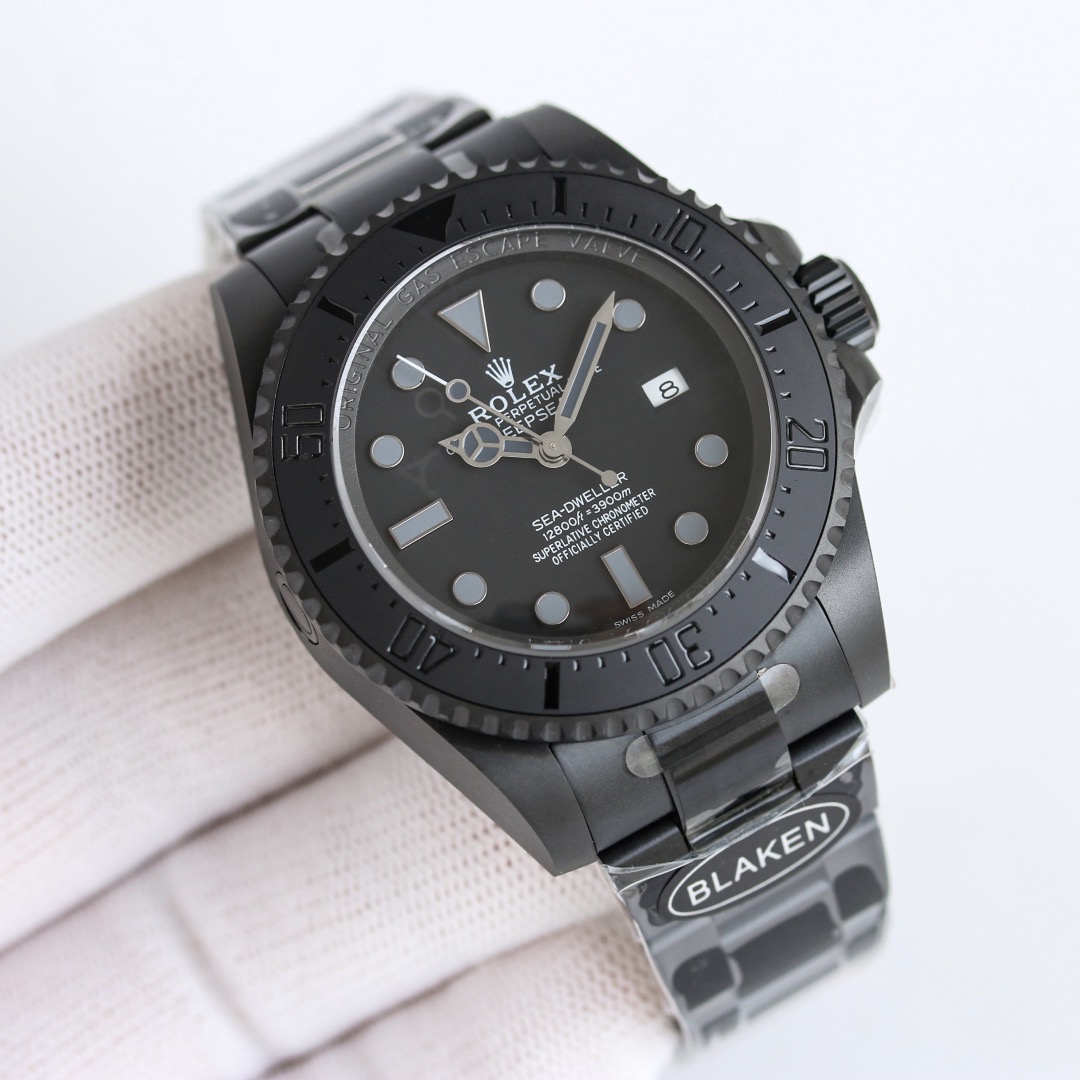 New 2025 Rolex (Swiss watch brand) Rolex 44mm Iron Black Water Yokai Great Demon King Mechanical Watch New 2025 Rolex (Swiss watch brand) Rolex 44mm Iron Black Water Yokai Great Demon King Mechanical Watch - Image 1
