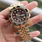 Rolex 2025 mechanical watch GMT-Master II 40mm watch soul gold dial - Image 7