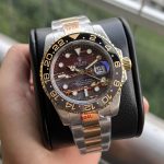 Rolex 2025 mechanical watch GMT-Master II 40mm watch soul gold dial - Image 9