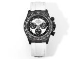 Rolex mechanical watch Daytona carbon fiber custom edition 40mm watch