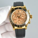 Rolex mechanical watch Daytona rose gold dial 40mm watch