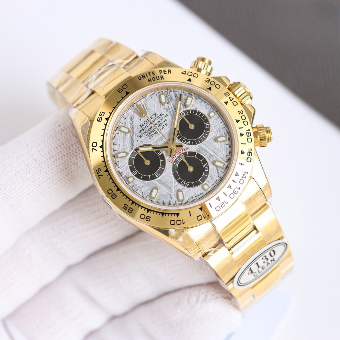 Rolex Daytona Meteorite Grey Plate 40mm Mechanical Watch Rolex Daytona Meteorite Grey Plate 40mm Mechanical Watch - Image 1