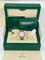 New 2024 Rolex Day Date 228235 Presidential Rose Gold White Dial Rolex - Image 10