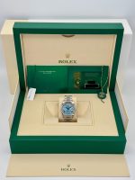New 2024 Rolex Day Date Platinum 40mm 228236 Ice Blue Roman Dial Rolex - Image 11