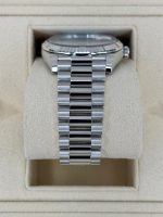 New 2024 Rolex Day Date Platinum 40mm 228236 Ice Blue Roman Dial Rolex - Image 4