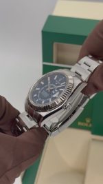 2023 Rolex Sky Dweller 42mm 326934 Oyster Blue Dial Rolex - Image 2