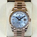 New 2024 Rolex Day Date 40mm 228235 Rose Gold MOP Dial Rolex