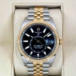 New 2025 Rolex Sky Idler 42mm 336933 Jubilee Black Dial Rolex