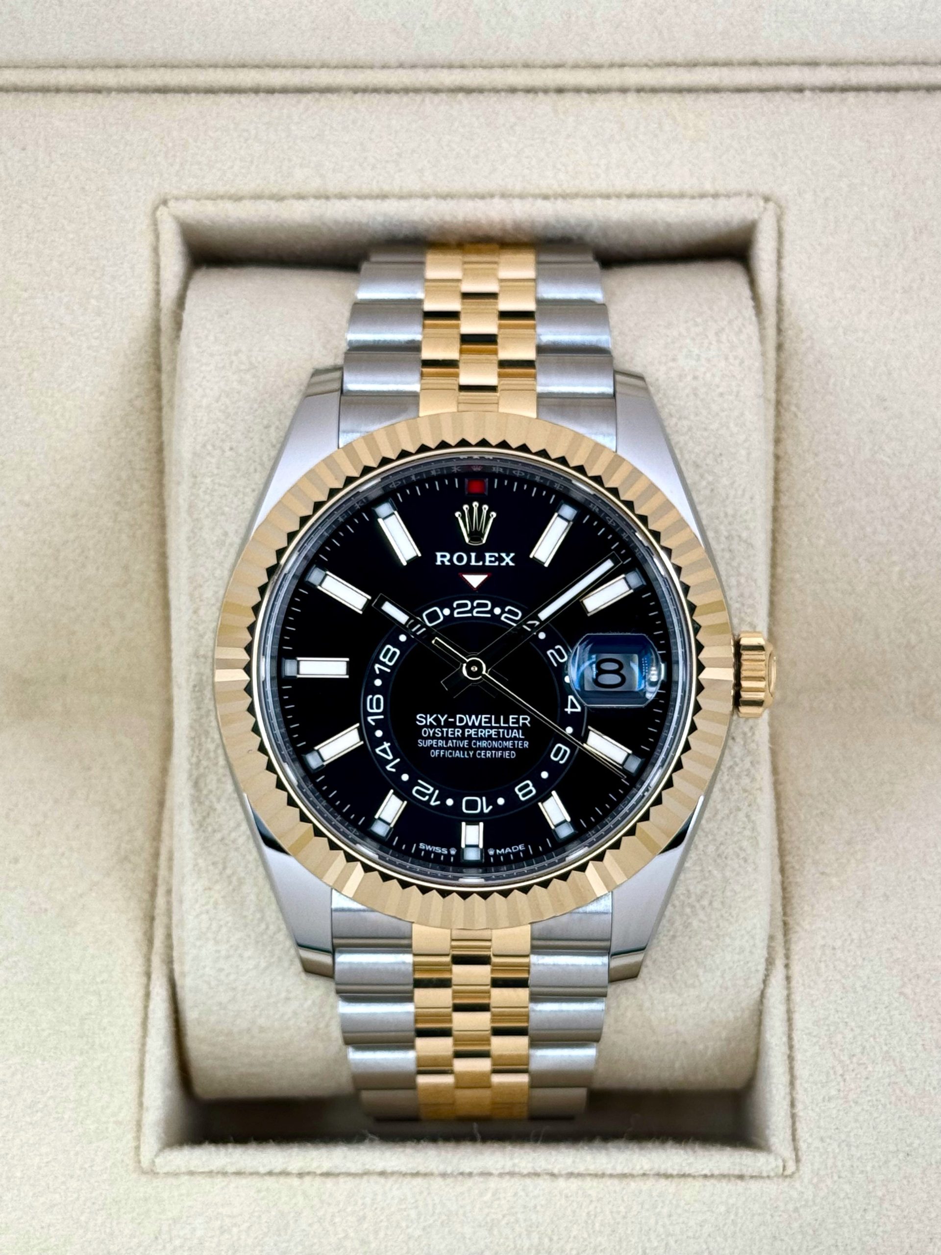 New 2025 Rolex Sky Idler 42mm 336933 Jubilee Black Dial Rolex New 2025 Rolex Sky Idler 42mm 336933 Jubilee Black Dial Rolex - Image 1