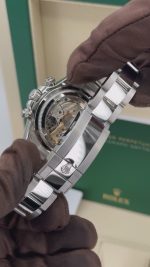 New Rolex Daytona 40mm 126506 Platinum Ice Blue Diamond Baguette Dial Rolex - Image 2