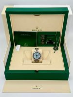 New Rolex Daytona 40mm 126506 Platinum Ice Blue Diamond Baguette Dial Rolex - Image 14