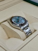 New Rolex Daytona 40mm 126506 Platinum Ice Blue Diamond Baguette Dial Rolex - Image 7