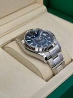 New 2025 Rolex Sky Dweller 42mm 336934 Oyster Blue Dial Rolex - Image 7