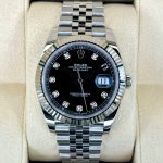 New 2025 Rolex Datejust 41mm 126334 Jubilee Black Dial Rolex