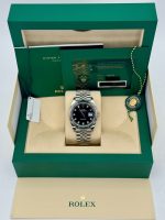 New 2025 Rolex Datejust 41mm 126334 Jubilee Black Dial Rolex - Image 10
