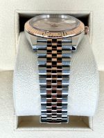 New 2024 Rolex Datejust 41mm 126331 Two Tone Jubilee Sandust Diamond Dial Rolex - Image 4