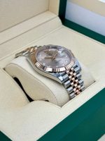 New 2024 Rolex Datejust 41mm 126331 Two Tone Jubilee Sandust Diamond Dial Rolex - Image 7