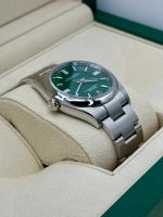 New 2024 Rolex Oyster Perpetual 36mm 126000 Green Dial Rolex - Image 8