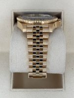 2023 Rolex GMT Master II 40 mm 126718 GRNR Yellow Gold Jubilee Black DialRolex - Image 4