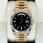 New Rolex Day Date 40mm 228238 Black Onyx Dial Rolex