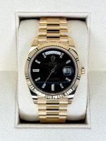 New Rolex Day Date 40mm 228238 Black Onyx Dial Rolex