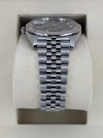 New 2025 Rolex Datejust 41mm 126334 Stainless Steel Jubilee Blue Diamond Dial Rolex - Image 3