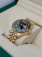 2023 Rolex GMT Master II 40 mm 126718 GRNR Yellow Gold Jubilee Black DialRolex - Image 6