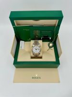 New 2024 Rolex Datejust 41mm 126333 Two Tone Jubilee White Dial Rolex - Image 9