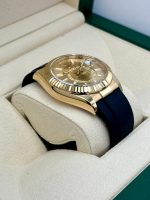 2024 Rolex Sky Dweller 42mm 336238 Yellow Gold Oyster Flex Champagne Dial Rolex - Image 7