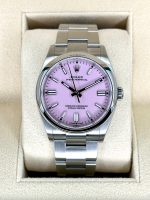 New 2024 Rolex Oyster Perpetual 36mm 126000 Candy Pink Dial Rolex