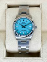 2021 Rolex Oyster Perpetual 31mm 277200 Turquoise Tiffany Blue Dial Rolex