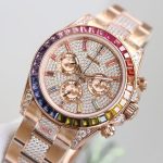 Oyster 40mm watch 18kt gold rose gold case - Image 3