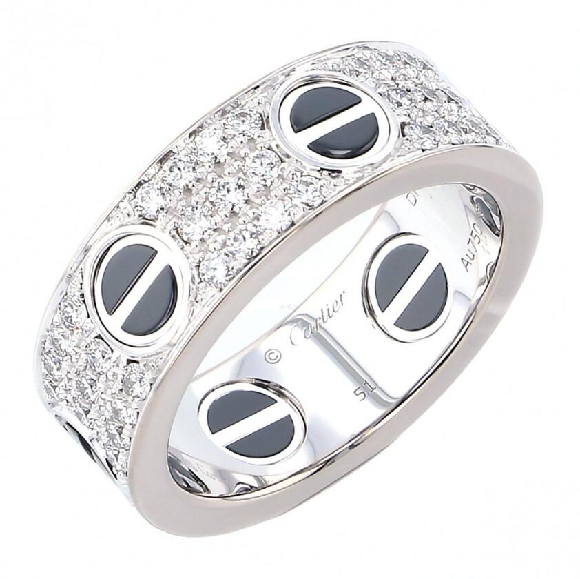 Cartier Cartier Ring Labeling Diamond Cartier Cartier Ring Labeling Diamond - Image 1