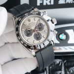 Rolex Daytona grey and white gold plate 40mm mechanical watch m126519 - Image 3