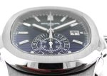 Patek Philippe - Nautilus Chronographs| PATEK PHILIPPE| 5976 / 1G-001| WG Blue Clock Automatic Winding Bracelet| 40th Anniversary| Limited to 1300 copies| Unused item| - Image 7