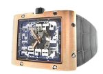 Richards Mill - Automatic Extra Flat| RICHARD MILLE| RM016| RG Skeleton Clock Automatic Leather| Middle Ages| - Image 6
