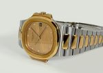 Patek Philippe - Nautilus| PATEK PHILIPPE| 3800 / 001| YG / SS Champagne Clock Automatic Winding Bracelet| Commissions| Middle Ages - Image 5