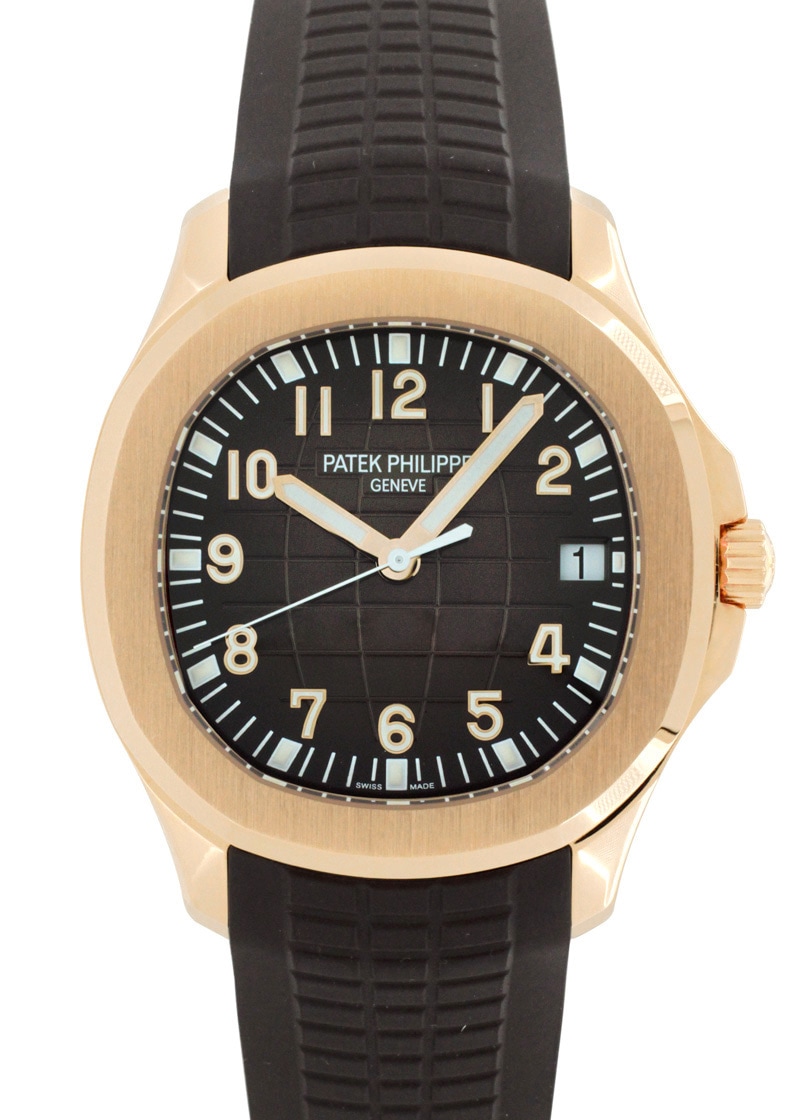 PATEC PHILIPPE - Aquanote| PATEK PHILIPPE| 5167R - 001| RG Chocolate Brown Clock Dial Automatic Winding Rubber| Middle Ages| PATEC PHILIPPE - Aquanote| PATEK PHILIPPE| 5167R - 001| RG Chocolate Brown Clock Dial Automatic Winding Rubber| Middle Ages| - Image 1