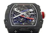 RICHAL MILL - Automatic Sebastian OJET Carbon TPT| by Richard Mille| RM67 - 02| Skeleton Clock Automatic Winding Rubber| Unused item| - Image 8