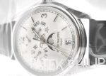 Patek Philippe - Annual Calendar| PATEK PHILIPPE| 5146G - 001| WG ivory clock automatic winding leather| Middle Ages| - Image 6