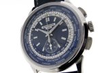 Patek Philippe - World Time Chronograph| PATEK PHILIPPE| 5930G-001| WG Blue Clock Automatic Winding Leather| Commissions| Middle Ages - Image 7