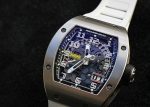 Richard Mill - Automatic Oversized Date| RICHARD MILLE| cRM029| TI Skeleton Clock Automatic Winding Rubber| Middle Ages| - Image 6