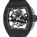Richard Mill - Johan Blake Gray Edition| RICHARD MILLE| RM61 - 01| TZP Ceramic / Carbon Skeleton Dial Hand Winding Rubber| Limited to 150 copies worldwide| Middle Ages|